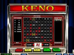 Keno Online Casino