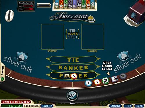 Baccarat Bet on the Player